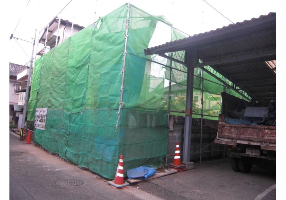 解体工事施工中③