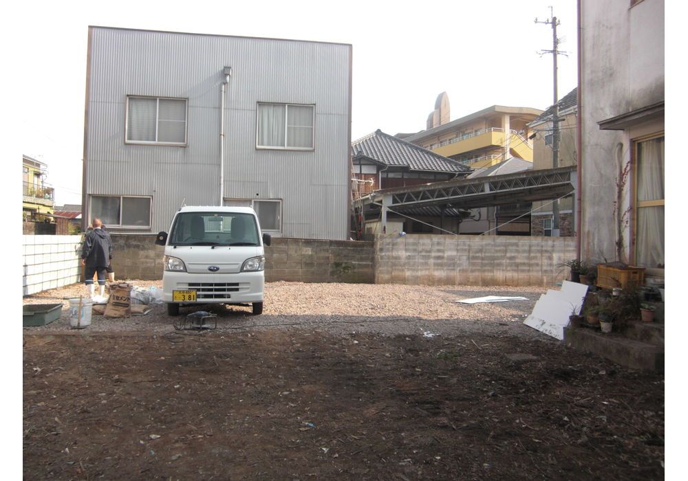 解体工事完了①